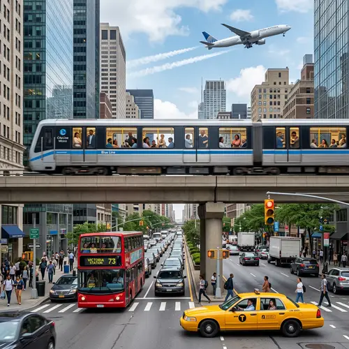 Fantastic World of Transportation: Trains, Buses & Planes