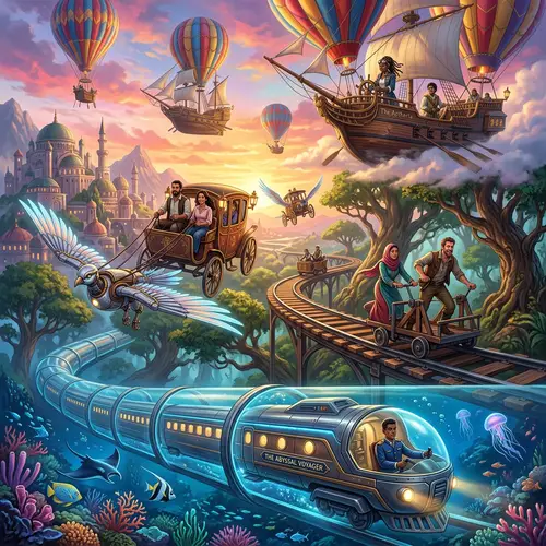 Fantastic World of Transportation Adventures