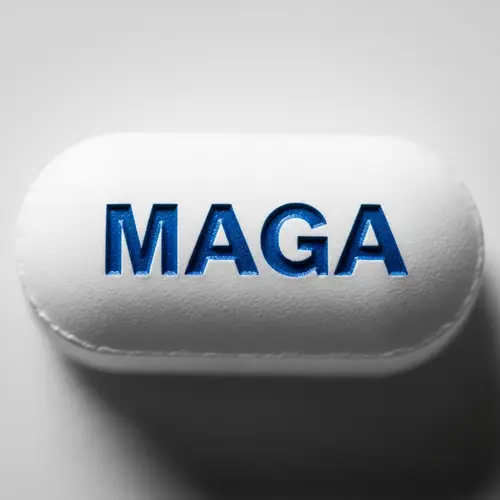 MAGA Pill - A Symbol of Political Commitment