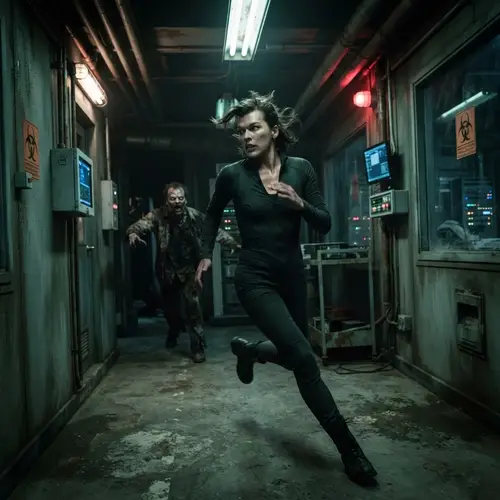 Milla Jovovich's Thrilling Escape in Arklay Laboratory