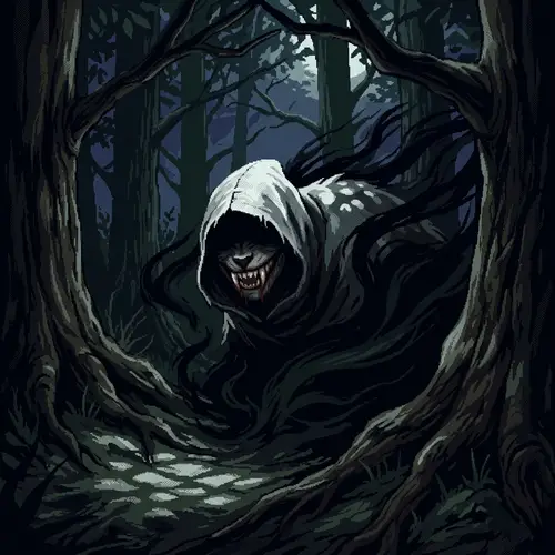 Sinister Nocturnal Predator in Enchanting Shadows
