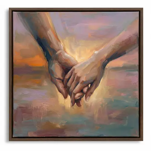 Intimacy Through Touch: An Abstract Embrace