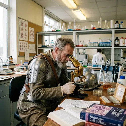 Don Quixote: Military Scholar in a Lab