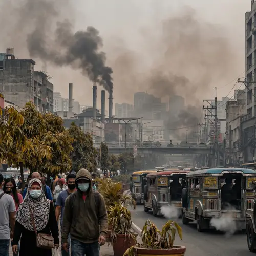 Urban Air Pollution: Realistic Depiction of Contamination Effects