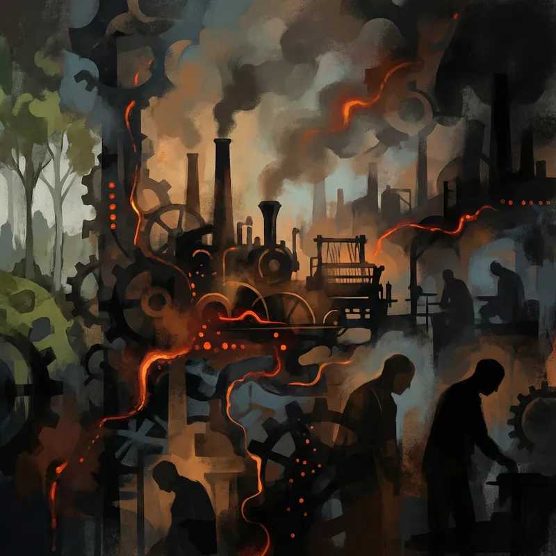 Revolutionary Abstract Interpretation of Industrial Era