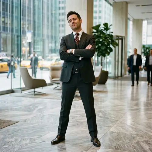 Arrogant Posture: Confidence in Every Stand