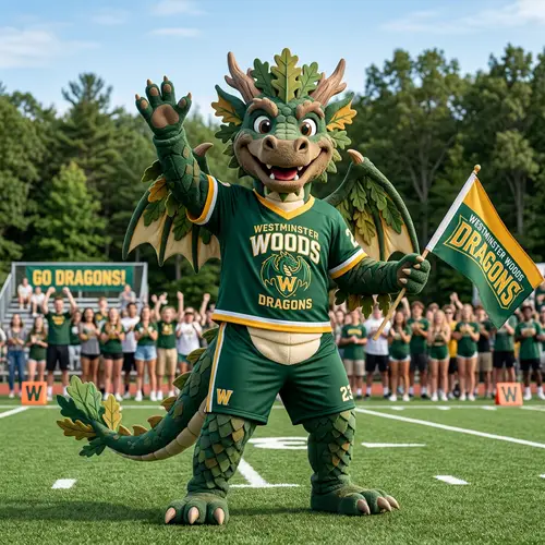Wetminser Woods Dragons Mascot