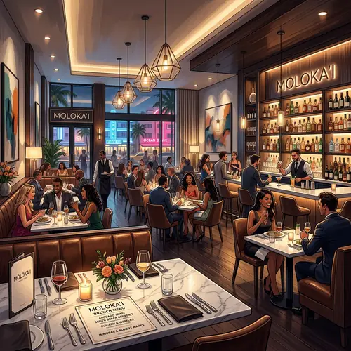 Moloka'i Restaurant: Contemporary American Cuisine in South Beach, Miami