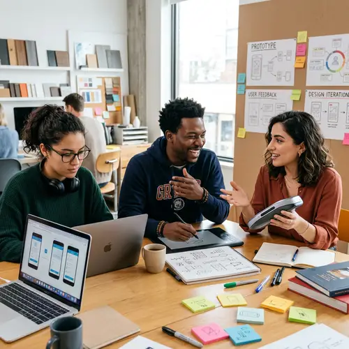 Diverse Product Design Team Creating Innovation | Company Name