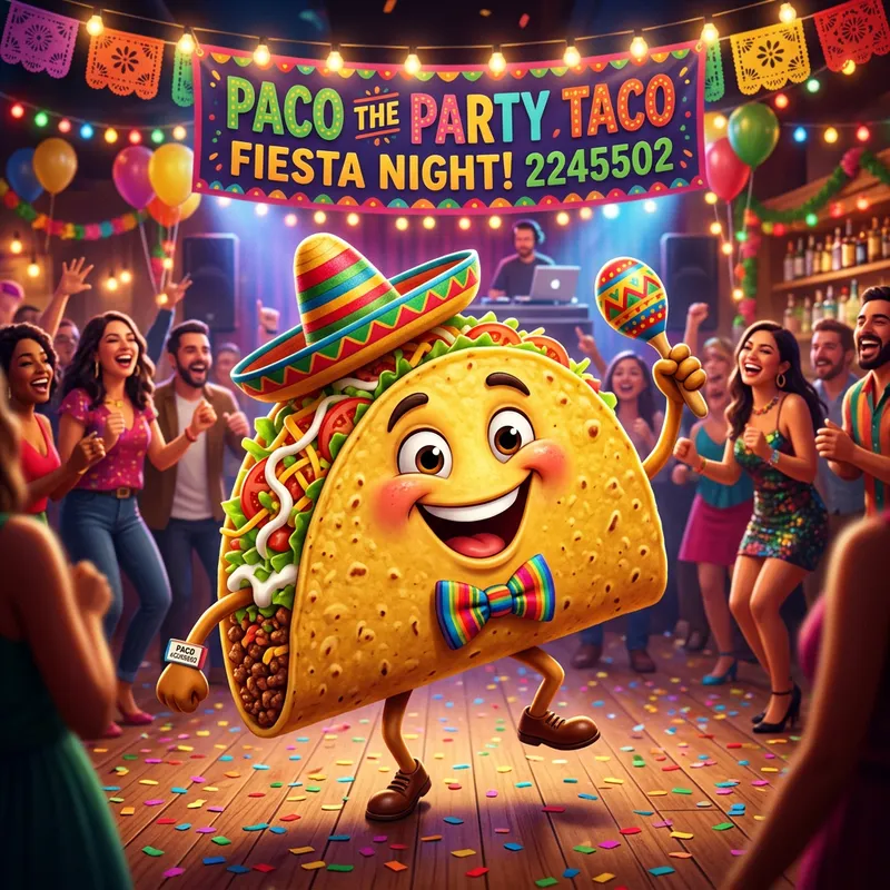 Paco the Party Taco - Fun for Everyone