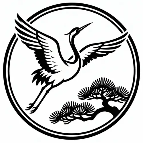 Japanese Crest Symbolizing Honor and Loyalty
