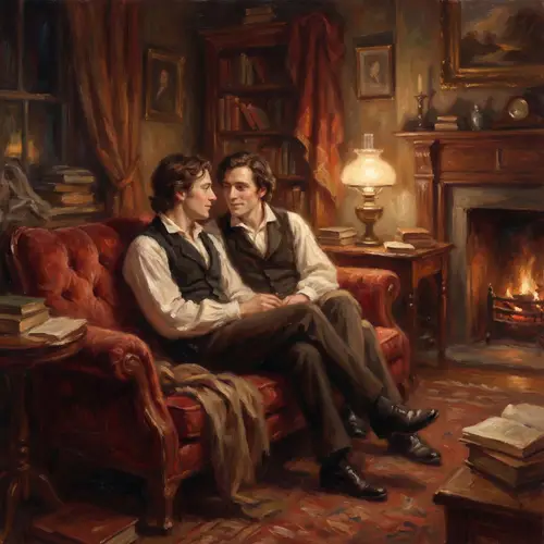 Romantic 19th Century Poets Painting | Artwork