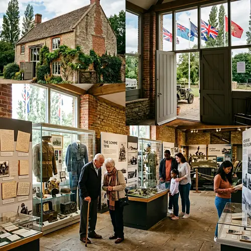 Historic Military Museum Honoring Veterans