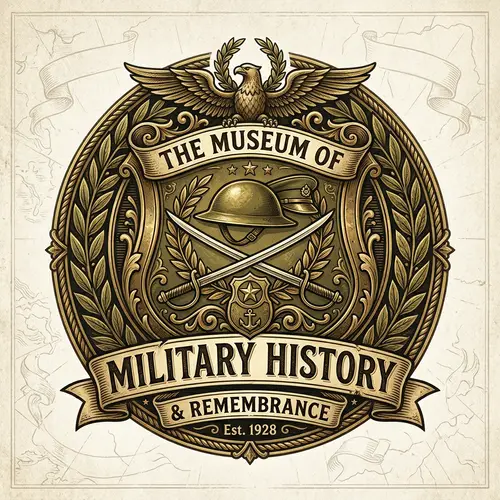 Military Memorabilia Museum Logo - Historical Essence Design