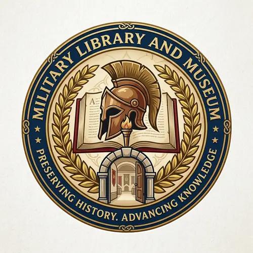Military Library and Museum Logo Design