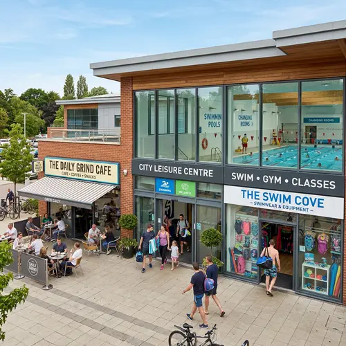 Small Café by Swimming Shop | Leisure Centre