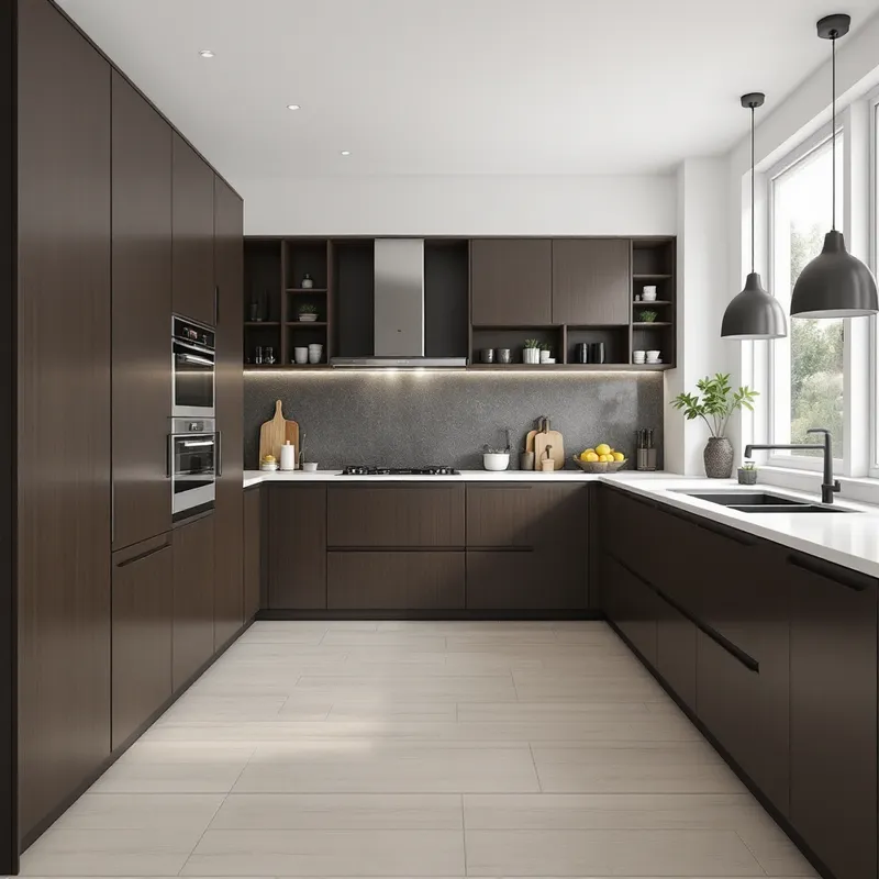 Detailed Professional Kitchen Layout Design