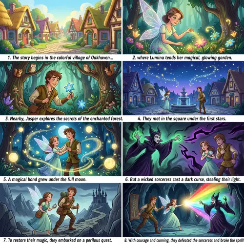 Magical Video Adventure: Lumina and Jasper's Enchanted Journey