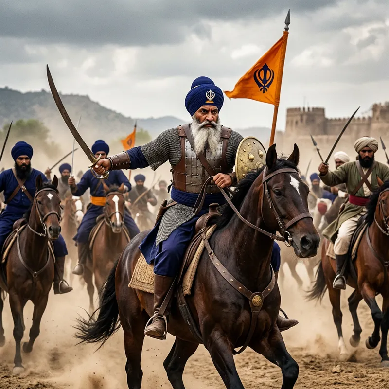 Jassa Singh Ahluwalia: Sikh Warrior in Combat
