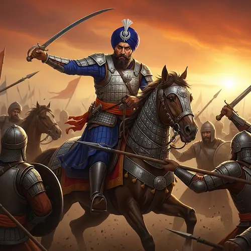 Jassa Singh Ahluwalia: Sikh Warrior in Combat