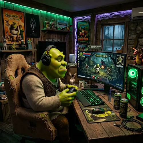 Shrek Gaming: A Journey in Fairy Tale Adventures