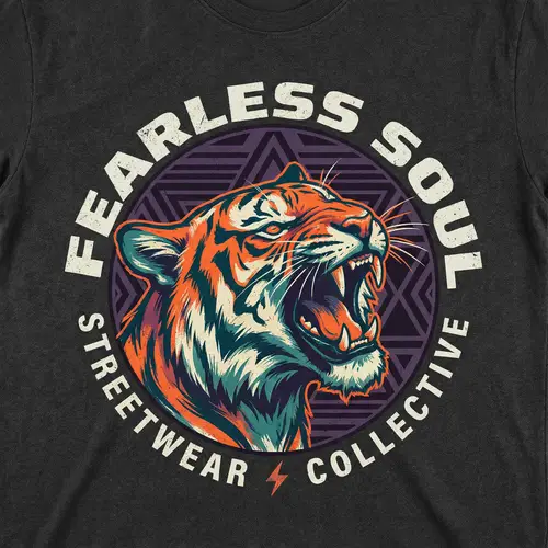 Bold Creative T-Shirt Graphic Design for Streetwear