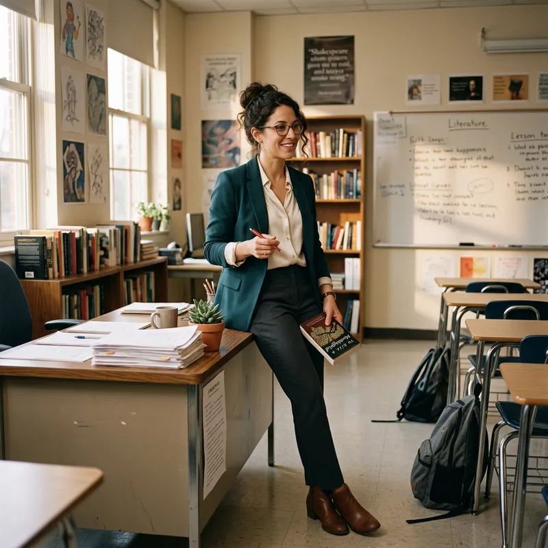 Sexy Teacher - Unlock Your Learning Potential