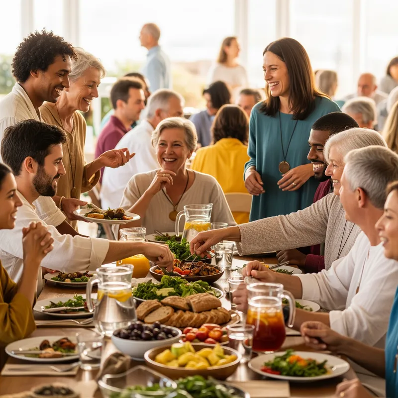 Joyful Spiritual Gathering Luncheon