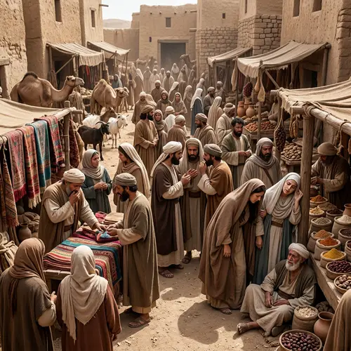 Pre-Islamic Disease Outbreak: Chaos in Middle Eastern Market