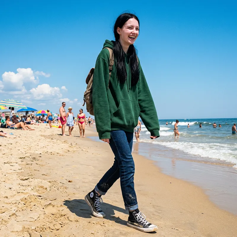 Summer Fun at the Beach: Teen Style Adventure