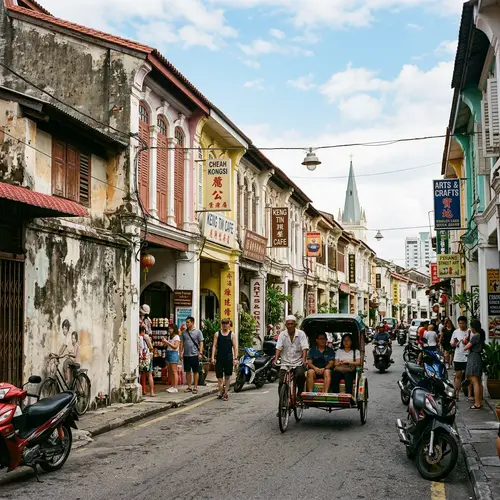 Explore Penang Town, Malaysia