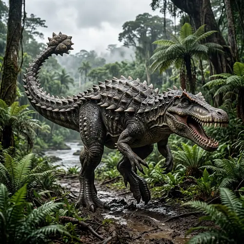 Hybrid of Ankylosaurus, Tyrannosaur & More