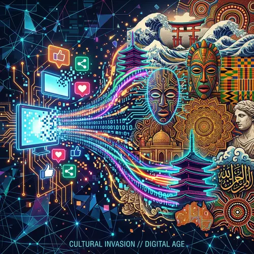 Cultural Invasion: Digital Art Explored