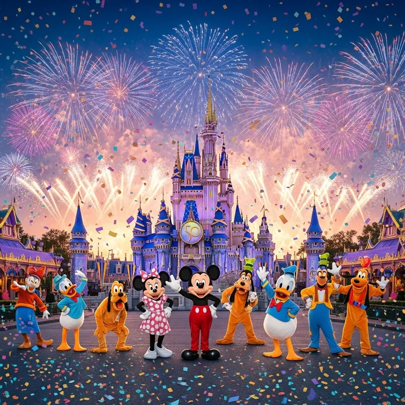 Disney 50th Birthday Celebration - Magical Moments
