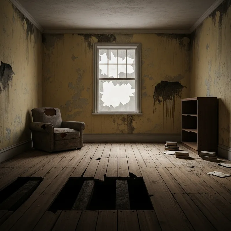 Abandoned Room in Photorealism