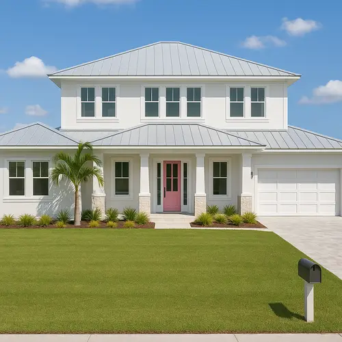 Coastal Home Renovation: Elevation & Roofline Redesign