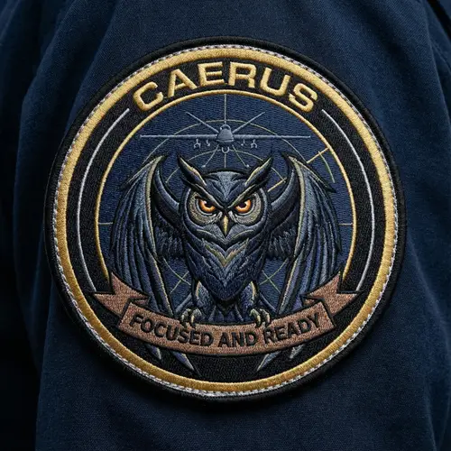 Military UAV Command Patch Design - Orbiter 4 Unit