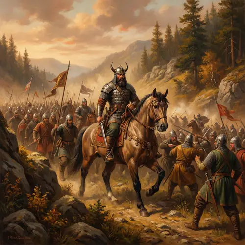 Epic Battle of Dhul-Qarnayn: Stunning Hyperrealism Art