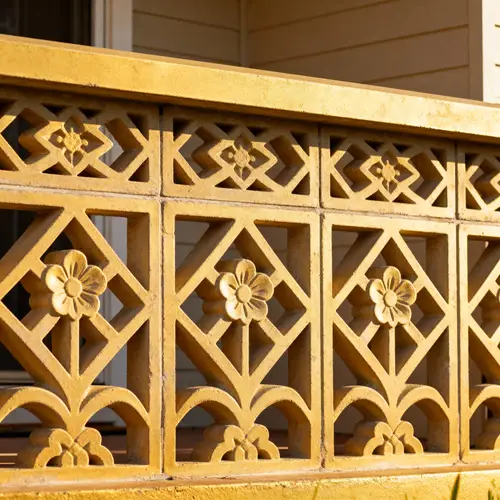 Elegant Decorative Cement Railings for Your Home