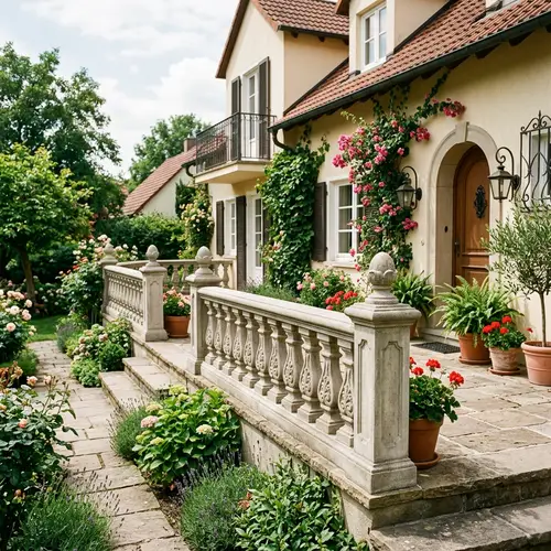 Elegant Decorative Cement Railings for Your Home