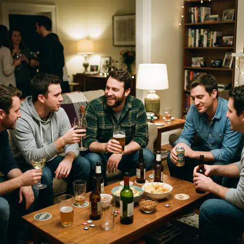 Men's Beer and Wine Drinking Party Ideas