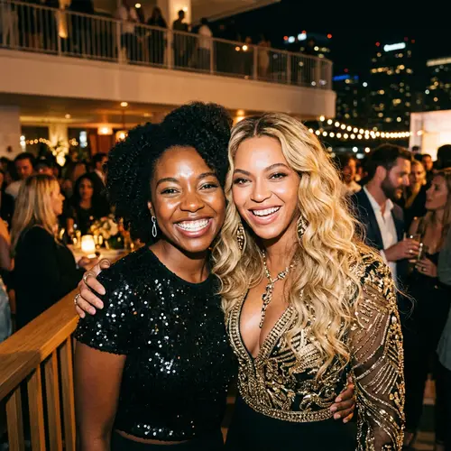 A Photo of Me and Beyoncé