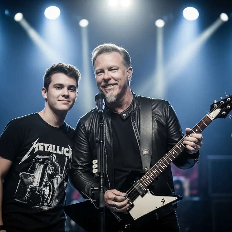 My Moment with James Hetfield