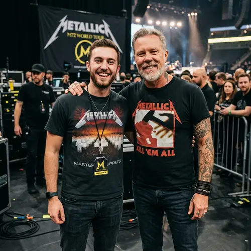 My Moment with James Hetfield