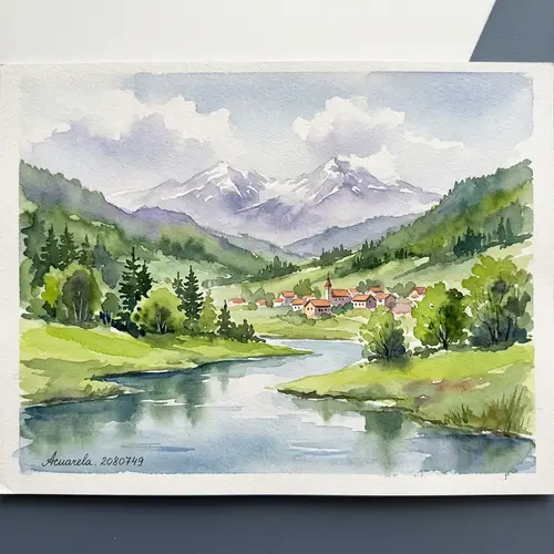 Acuarela: Beautiful Watercolor Art
