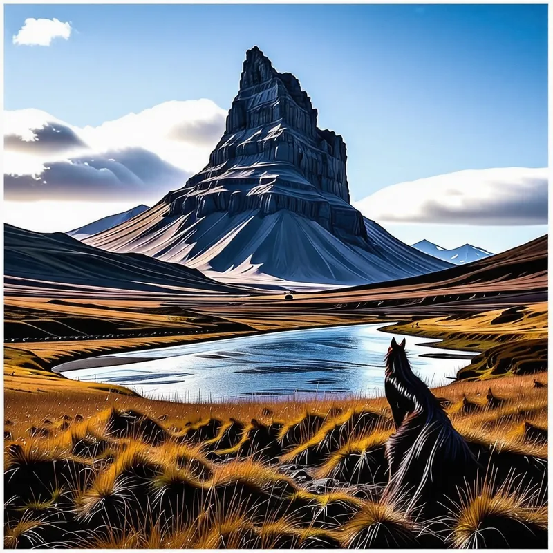 Stunning Icelandic Landscape Stunning Icelandic Landscape