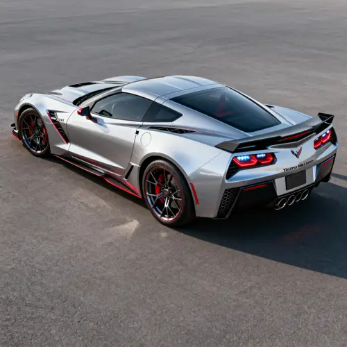 Corvette ZR1X and Lamborghini Tezro Hybrid