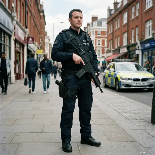 Police Constable with Gun: Duties & Responsibilities