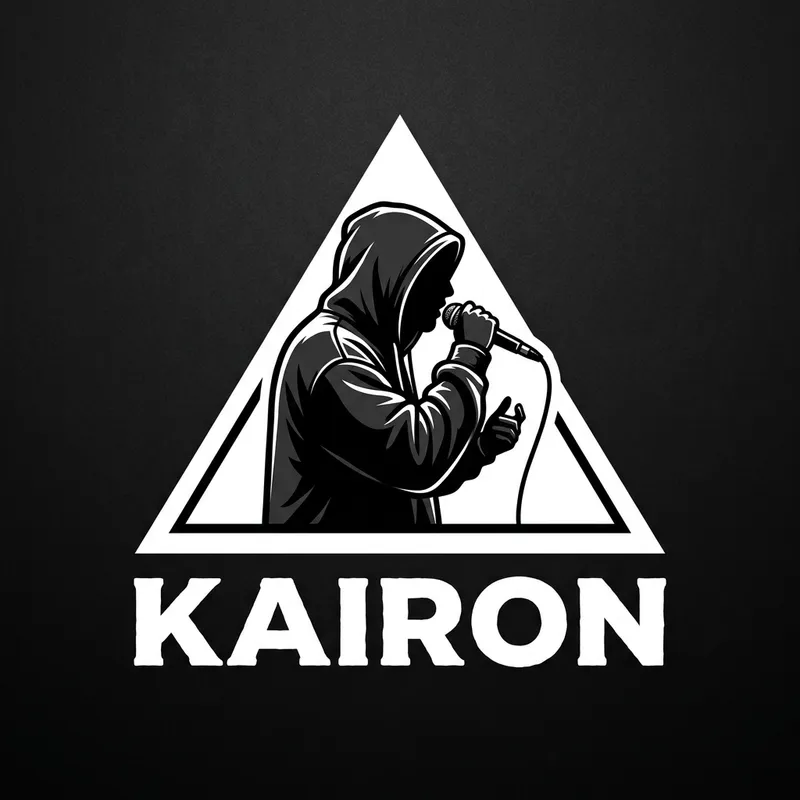 Creative Logo Design for KAIRON - Rapper Concept