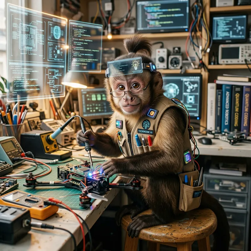 Intelligent Monkey AI Character